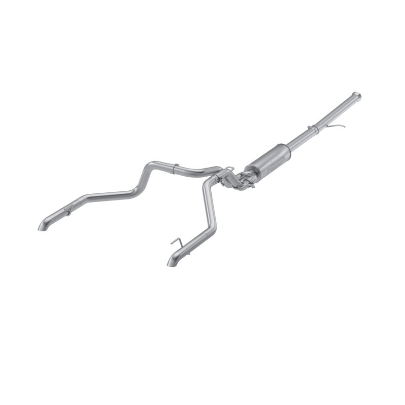 MBRP Armor Pro Series Cat Back Exhaust System for Chevrolet Silverado & GMC Sierra 1500 2022-2024 - 3 Inch Dual Turn Down Tips