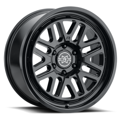 Method Raised MR804 20x10 Black Off-Road Wheel with 5x5 Bolt Pattern and -18mm Offset