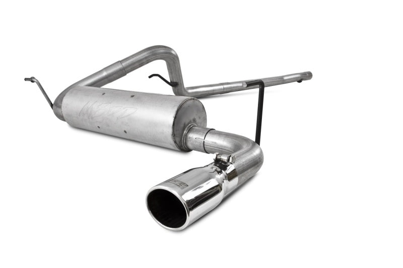 MBRP Armor Lite Series S5526AL Cat Back Exhaust System for 2011-2013 Jeep Wrangler 3.6L with Single Rear Exit and 3.75-inch Tip