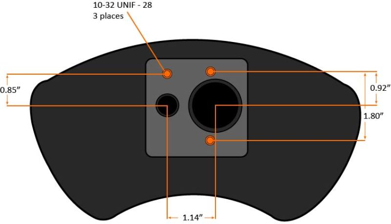 Fleece Performance Universal 5-inch Molded Plastic Intake Manifold Elbow with Sensor Mounting Provisions