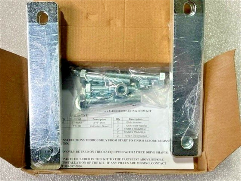 Fabtech FTS419 Driveshaft Shim Kit for Ford F-250 Super Duty (2002-2004) – Smooth Operation and Long-Lasting Durability