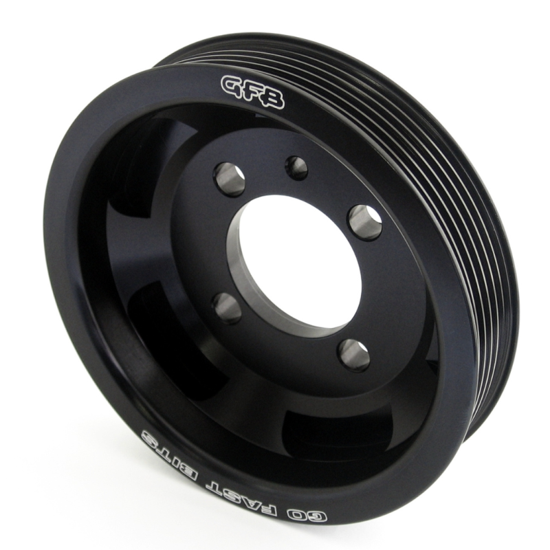Go Fast Bits GFB Evo 4-9 Under-Drive Crank Pulley with Belt for Mitsubishi Lancer