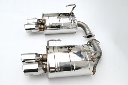 Invidia Q300 3.5-inch Rolled Dual Wall Stainless Steel Axle-back Exhaust for Subaru WRX 2022+