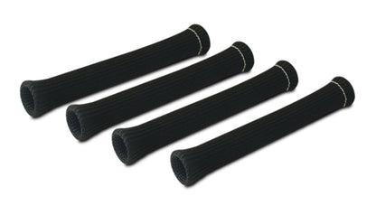 Vibrant 3/4 inch Diameter Spark Plug Boot Insulator - Black, Pack of 4