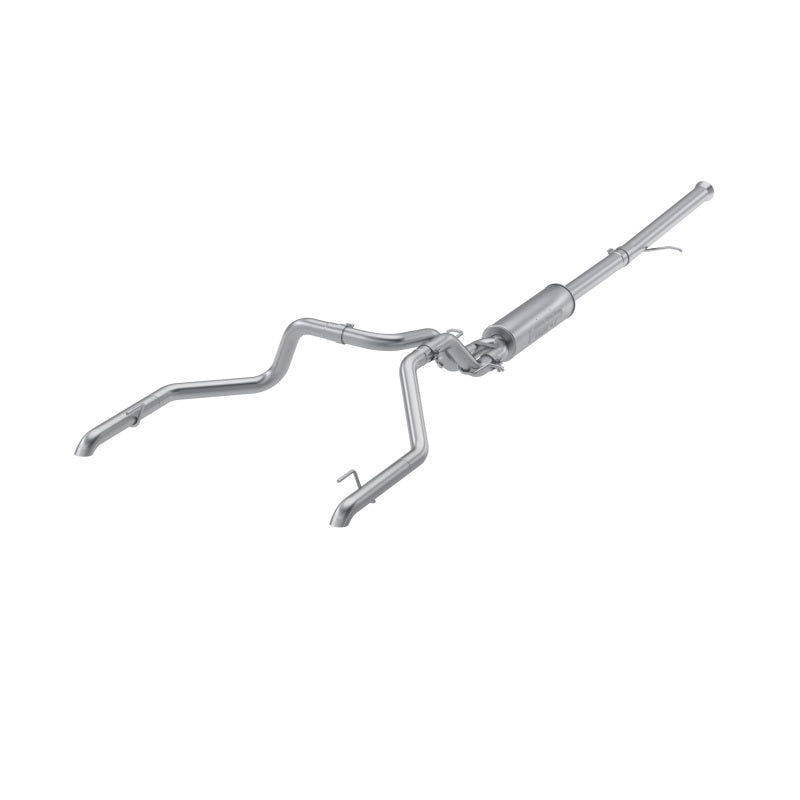 MBRP Armor Pro Series Cat Back Exhaust System for Chevrolet Silverado & GMC Sierra 1500 2022-2024 - 3 Inch Dual Turn Down Tips