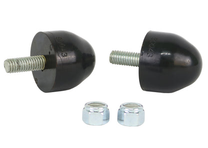 Whiteline Universal Bump Stops - 39.7mm Height, 38.1mm Diameter, Bullet Shape