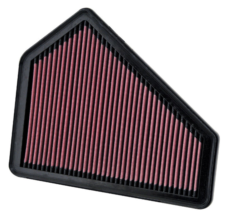 K&N Engineering Part 33-2411 High-Flow Replacement Air Filter for Cadillac CTS 3.6L V6