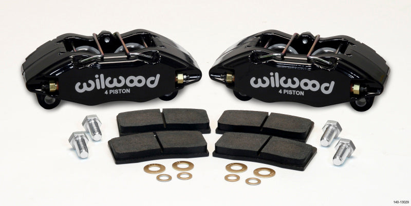 Wilwood DPHA Front Brake Caliper & Pad Kit for Honda/Acura with 262mm Rotors - Black