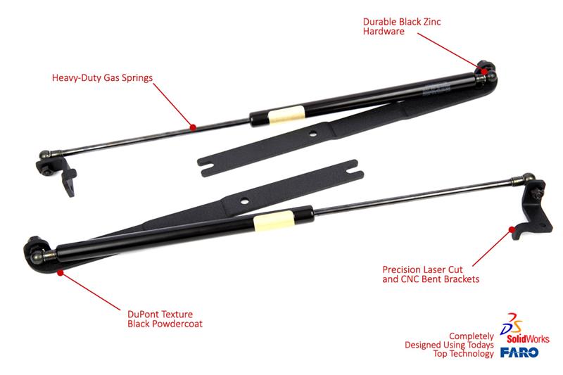 GrimmSpeed Hood Struts for 2013-2015 Subaru BRZ and Scion FR-S