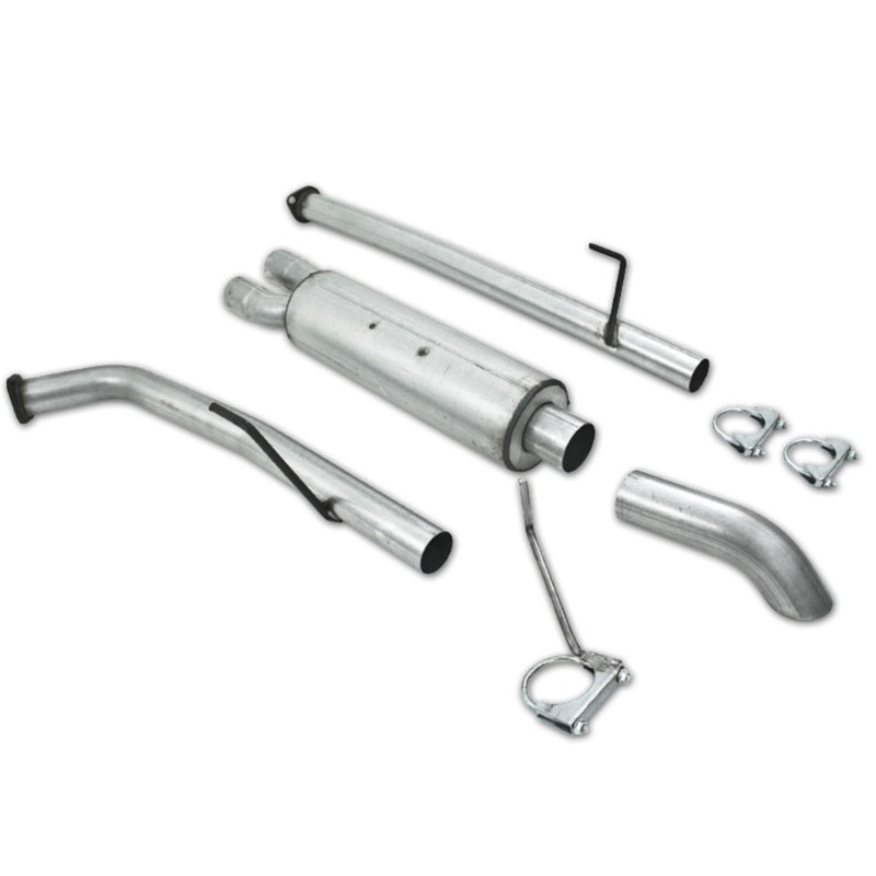 MBRP Armor Lite Series 07-09 Toyota Tundra Cat Back Exhaust System with 3-Inch Tip and Turn Down Assembly