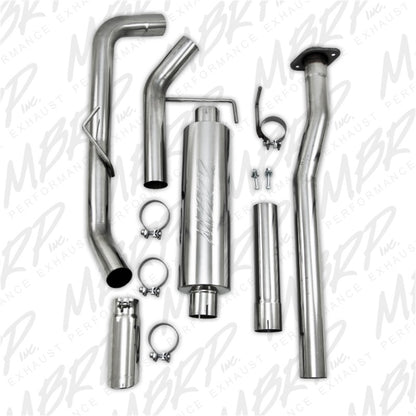 MBRP Armor Plus Series Cat Back Exhaust System for 2009-2010 Ford F-150 – Single Side Exit, 3 Inch Diameter with T409 Stainless Steel Construction