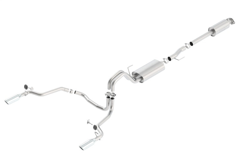 Borla Touring Cat-Back Exhaust System for Ford F-150 2015-2020 with 2.7L/3.5L V6 and 5.0L V8 Engines