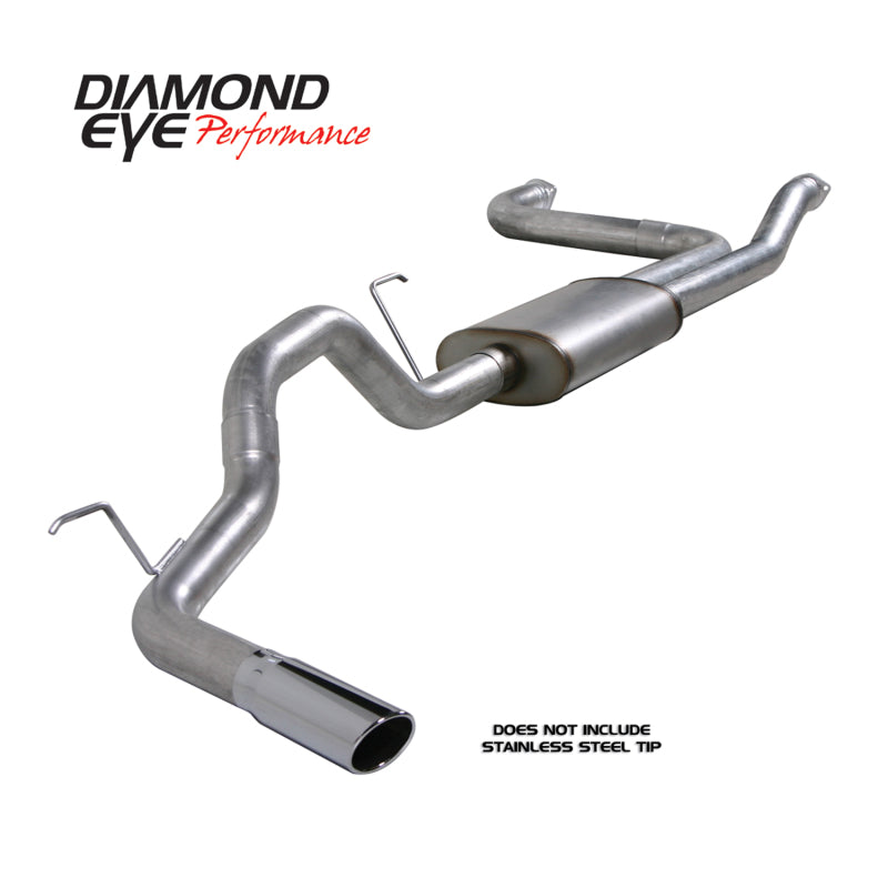 Diamond Eye Performance 3-1/2 Inch Catback Exhaust Kit for 2004-2012 Nissan Titan 5.6L V8