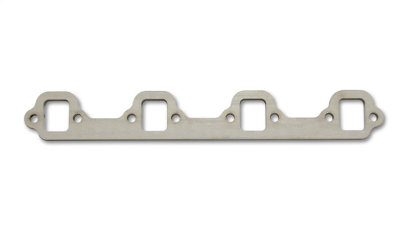Vibrant T304 Stainless Steel Exhaust Manifold Flange for Ford 260-351W - 3/8 Inch Thick, Sold in Pairs