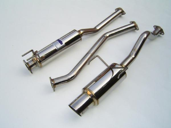 Invidia 01+ Honda Civic EX 2DR/4DR 60mm Cat-back Exhaust with 4-inch Tip