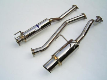 Invidia 01+ Honda Civic EX 2DR/4DR 60mm Cat-back Exhaust with 4-inch Tip