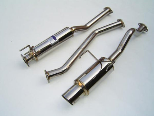 Invidia 01+ Honda Civic EX 2DR/4DR 60mm Cat-back Exhaust with 4-inch Tip