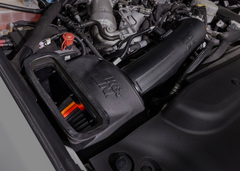 K&N Engineering 50-3101D NextGen Diesel Dryflow Cold Air Intake for Chevy Silverado & GMC Sierra 6.6L Diesel (2017)