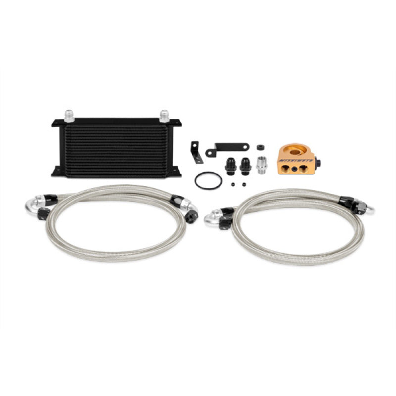 Mishimoto 2008-2014 Subaru WRX STI Thermostatic Oil Cooler Kit - Black