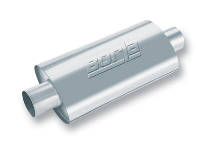 Borla XR-1 Racing Sportsman 3.5-inch Oval Inlet/Outlet Muffler with Reversible Design