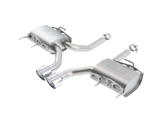 Borla S-Type Axle-Back Exhaust System for 2001-2015 Cadillac CTS-V Coupe 6.2L V8