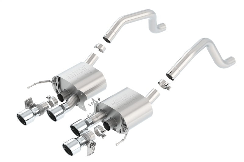 Borla ATAK Axle-Back Exhaust System for Chevrolet Corvette C7 Z06 & Grand Sport 6.2L V8 (2015-2019)