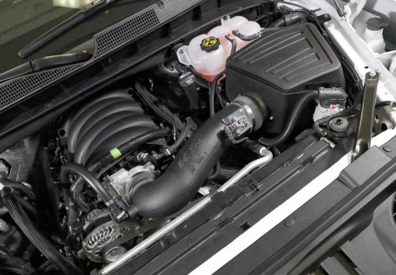 K&N Engineering 63-3109 AirCharger Performance Intake for Chevy Silverado 1500 and GMC Sierra 1500 (2019 Models)