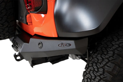 Addictive Desert Designs 22-23 Ford Bronco Raptor Bomber Rear Bumper with Cube Light Mounts