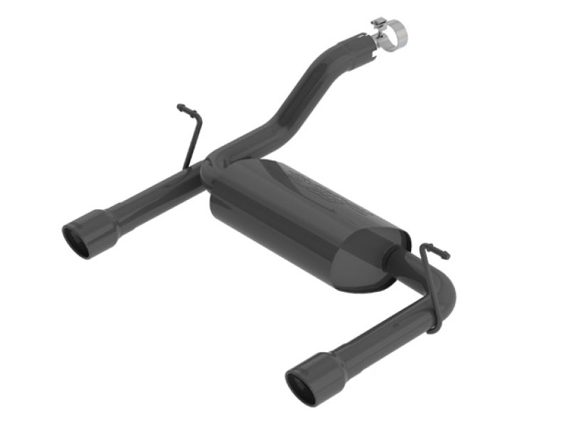 Borla 2018-2026 Jeep Wrangler JL/JLU 3.6L Touring Axle-Back Exhaust System with Satin Black Finish and 3.5-Inch Tips