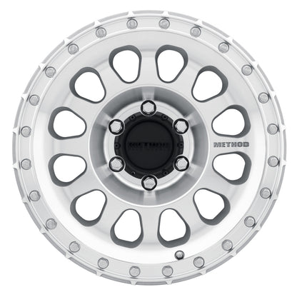 Method MR315 17x8.5 Inch Polished Aluminum Wheel with 6x5.5 Bolt Pattern and Zero Offset