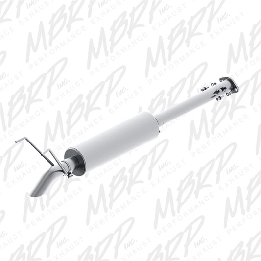 MBRP Armor Plus Series 01-05 Toyota Tacoma 2.5-Inch Cat Back Exhaust System with Turn Down Exit