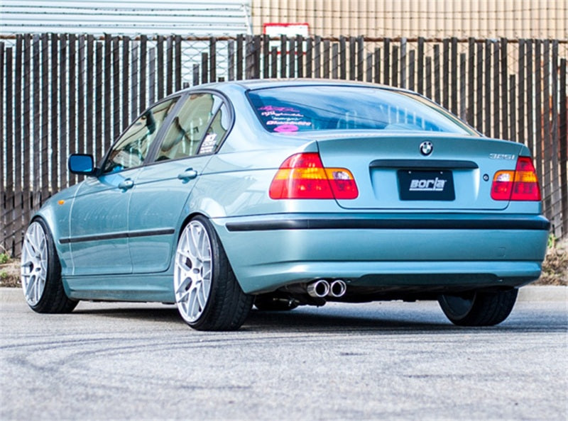Borla S-Type Cat-Back Exhaust System for 1999-2006 BMW E46 325i/330i