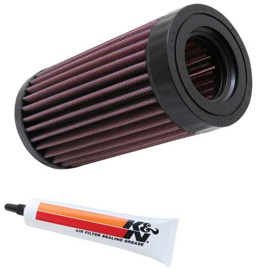 K&N Engineering Part KA-6201 High-Flow Lifetime Engine Air Filter for Kawasaki KAF620 and Mule Models