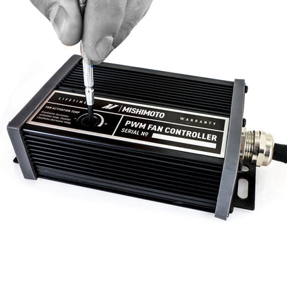 Mishimoto Pulse-Width Modulated Fan Controller MMFAN-PWM-UBK for Precise Engine Cooling