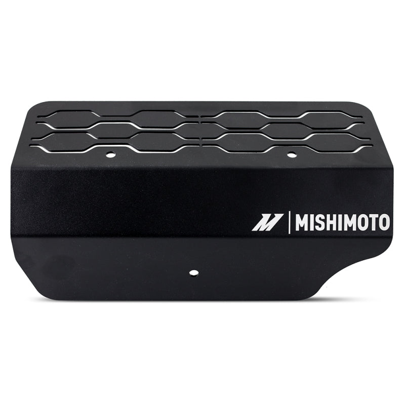 Mishimoto 2022+ Subaru WRX Pulley Cover Black – Durable Aluminum Engine Bay Accessory