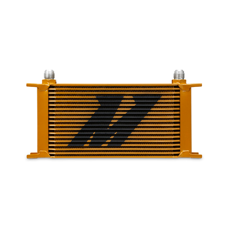 Mishimoto Universal 19 Row Oil Cooler - Gold for Ford Mustang (2018-2021)