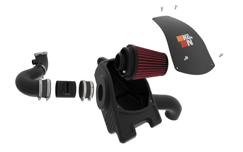 K&N Engineering 63-1701 AirCharger Performance Intake for Mercedes-Benz Sprinter 2500/3500 V6 3.0L Turbo Diesel