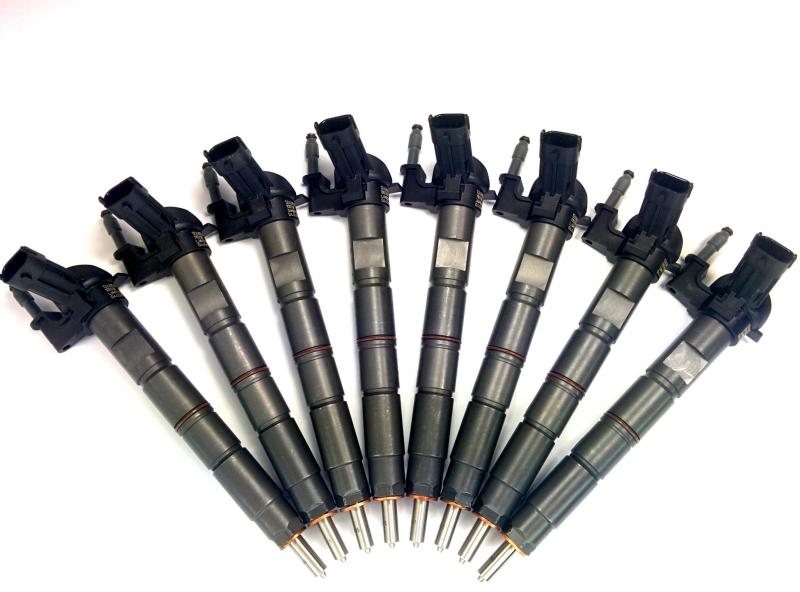 DDP 15-19 Ford Powerstroke 6.7L Injector Set - 100hp (45% Over) for Enhanced Performance