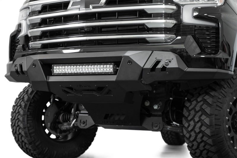 Addictive Desert Designs Black Label Front Bumper for 2022-2023 Chevrolet Silverado 1500