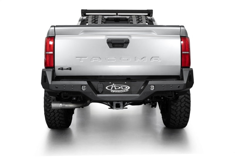Addictive Desert Designs 2024 Toyota Tacoma Stealth Series Rear Bumper with Side Cube Light Mounts