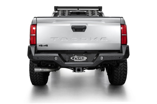 Addictive Desert Designs 2024 Toyota Tacoma Stealth Series Rear Bumper with Side Cube Light Mounts