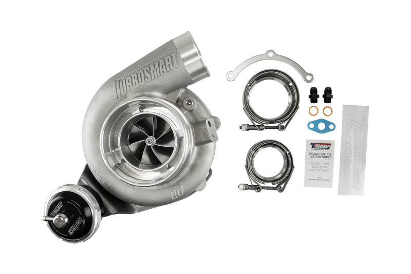 Turbosmart TS-2 6262V-Band Water Cooled Turbocharger with V-Band Inlet/Outlet and 0.82 A/R for High-Performance Applications