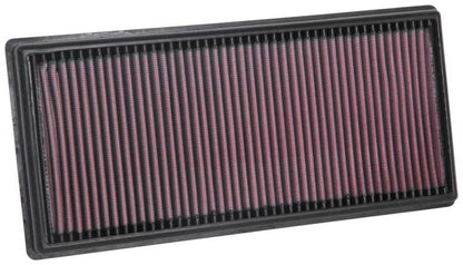 K&N Engineering 33-5093 High-Flow Replacement Air Filter for Land Rover Range Rover and Range Rover Sport (2016-2018)