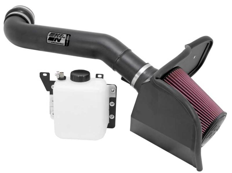 K&N Engineering 77-2579KTK High-Flow Performance Intake Kit for Ford F-150 SVT Raptor 6.2L V8