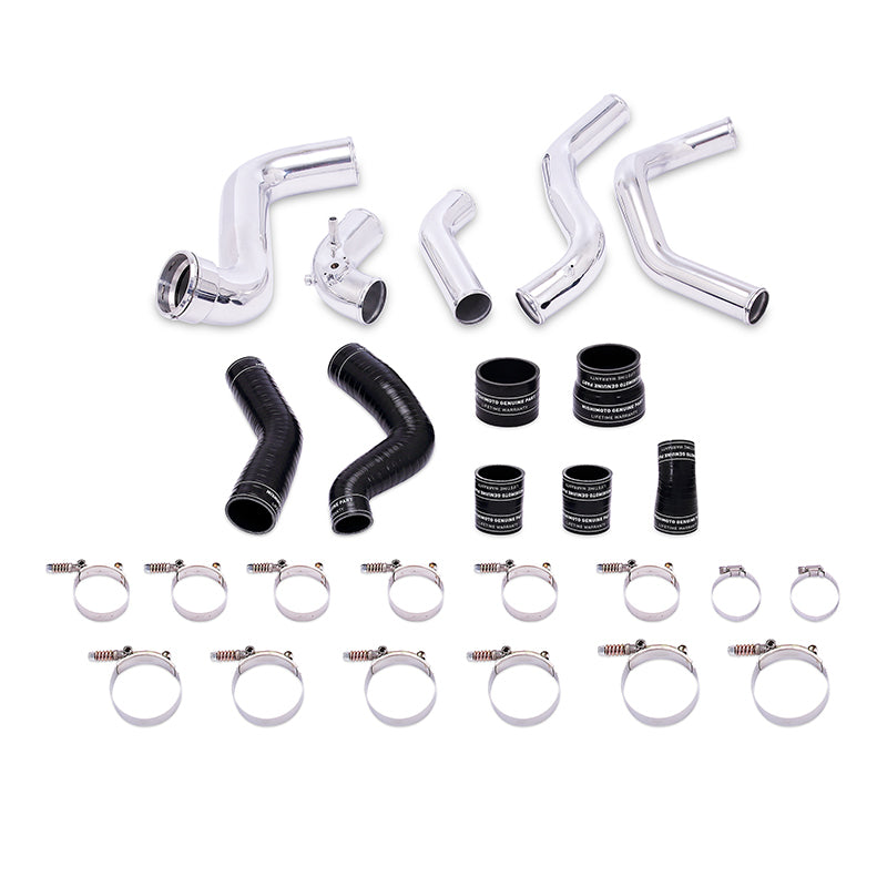 Mishimoto 2011-2014 Ford F-150 EcoBoost Black Intercooler with Polished Pipes – Performance Upgrade