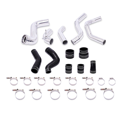 Mishimoto 2011-2014 Ford F-150 EcoBoost Black Intercooler with Polished Pipes – Performance Upgrade