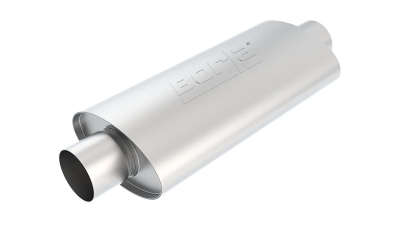 Borla XR-1 Racing Sportsman 3-inch Outlet and Inlet Oval Muffler – High-Performance Automotive Exhaust