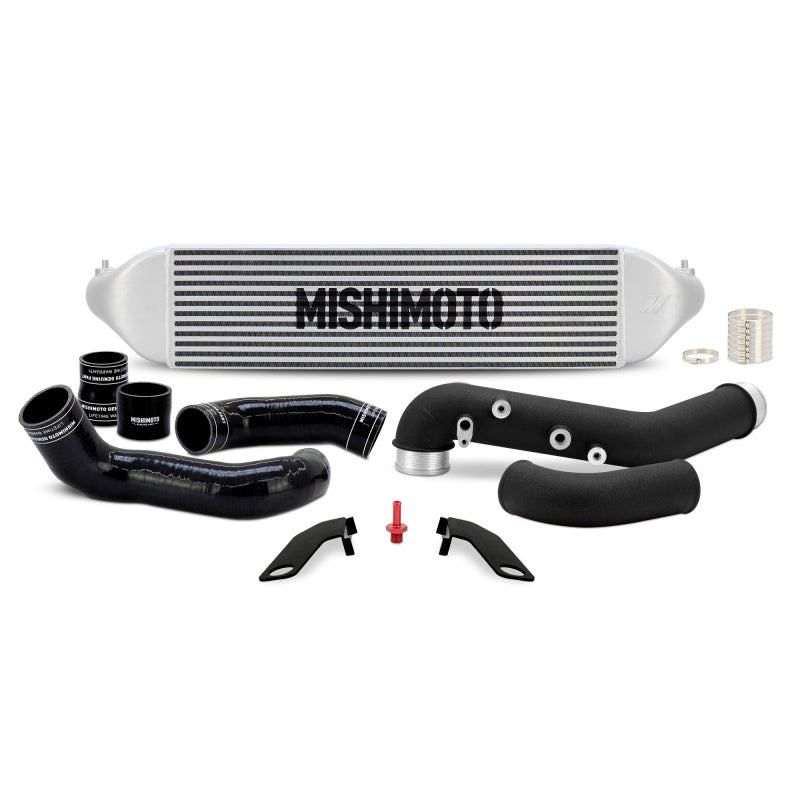 Mishimoto 2023+ Honda Civic Type R Intercooler Kit with Pipes – Silver Intercooler and Black Pipes
