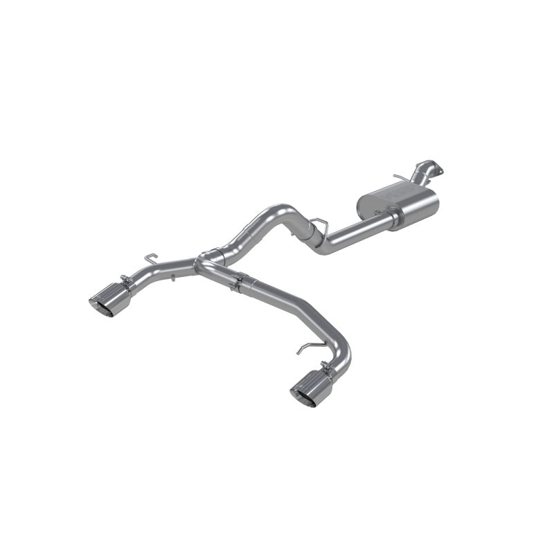 MBRP Armor Lite Series 21-22 Ford Bronco 2.3/2.7L EcoBoost 3-Inch Cat-Back Dual Split Rear Exit Exhaust System