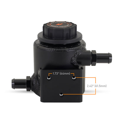 Mishimoto Universal Aluminum Coolant Expansion Tank – Micro Wrinkle Black Finish for Toyota Tundra and Tacoma